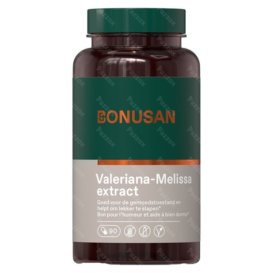 Bonusan Valeriane Melisse Extract 90 Capsules