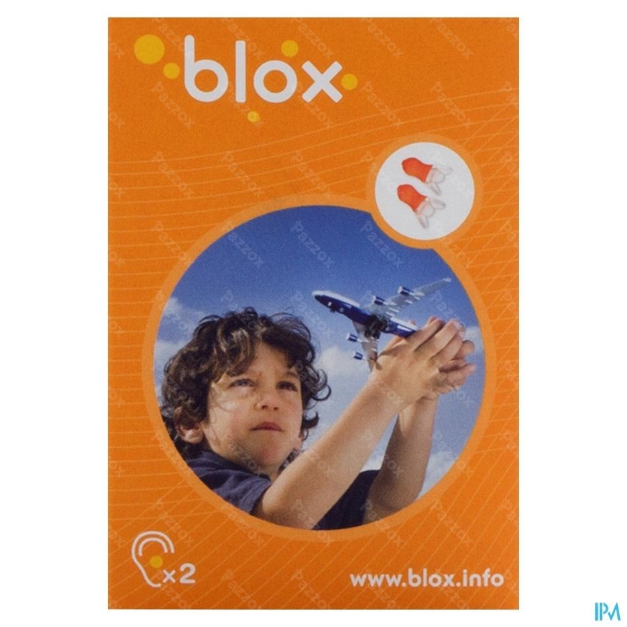 Blox Vliegtuig Kind A/druk Oordoppen 1 Paar