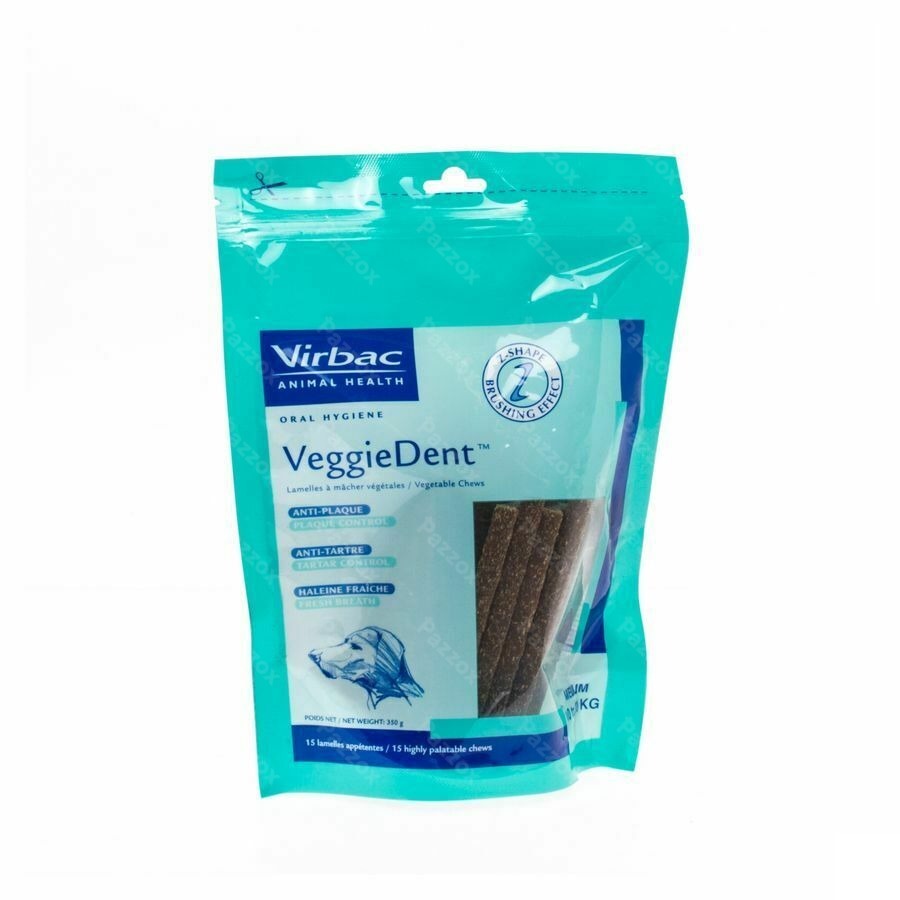 Veggiedent Hond 10-30kg Kauwreep 15