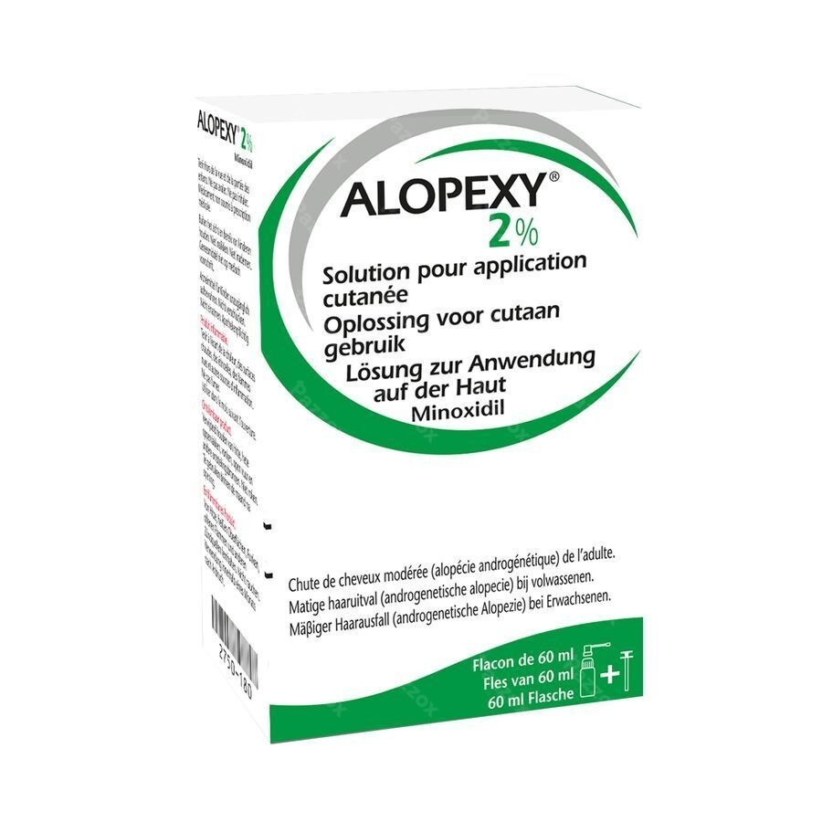 Alopexy 2 % Liquid Fl Pipet/spray 1x60ml