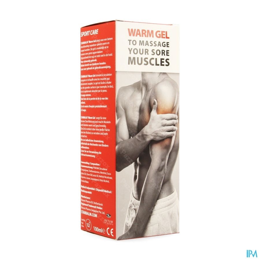 Star Balm Warm Gel Tube 100ml