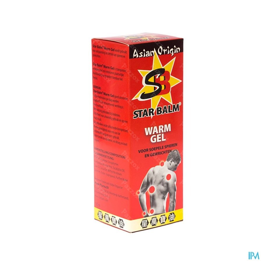 Star Balm Warm Gel Tube 100ml