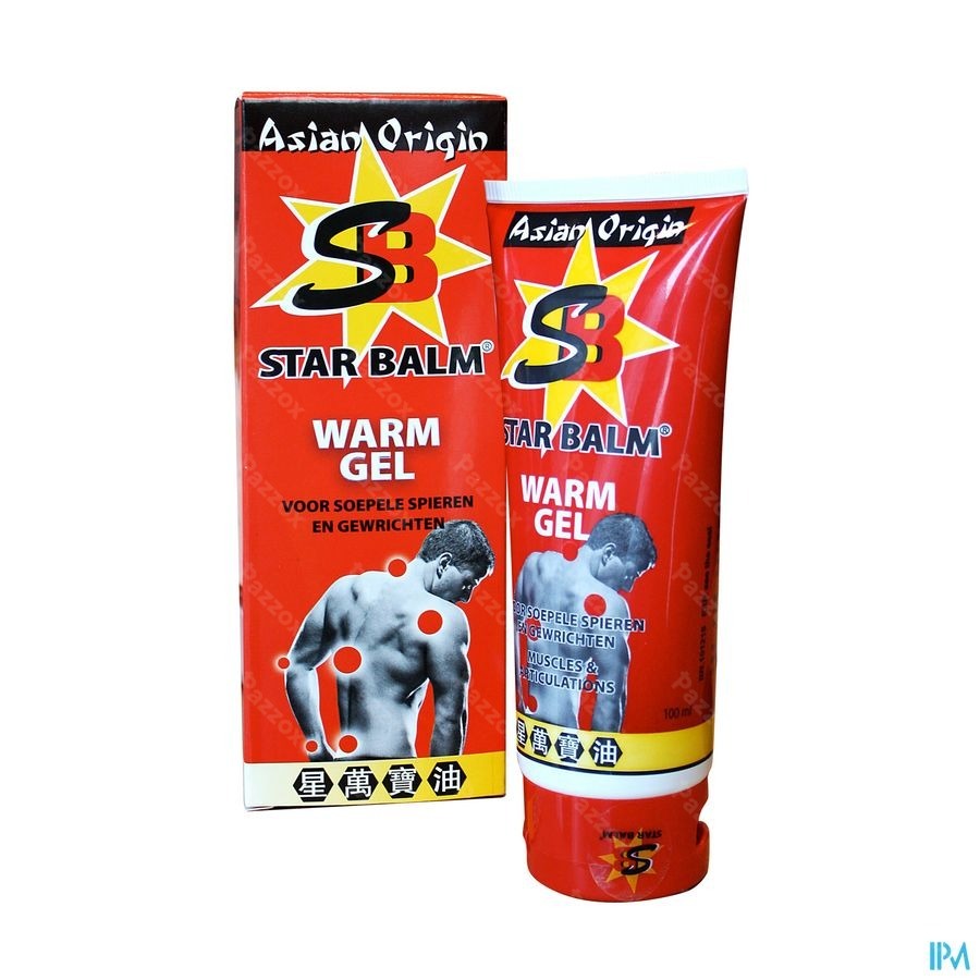 Star Balm Warm Gel Tube 100ml