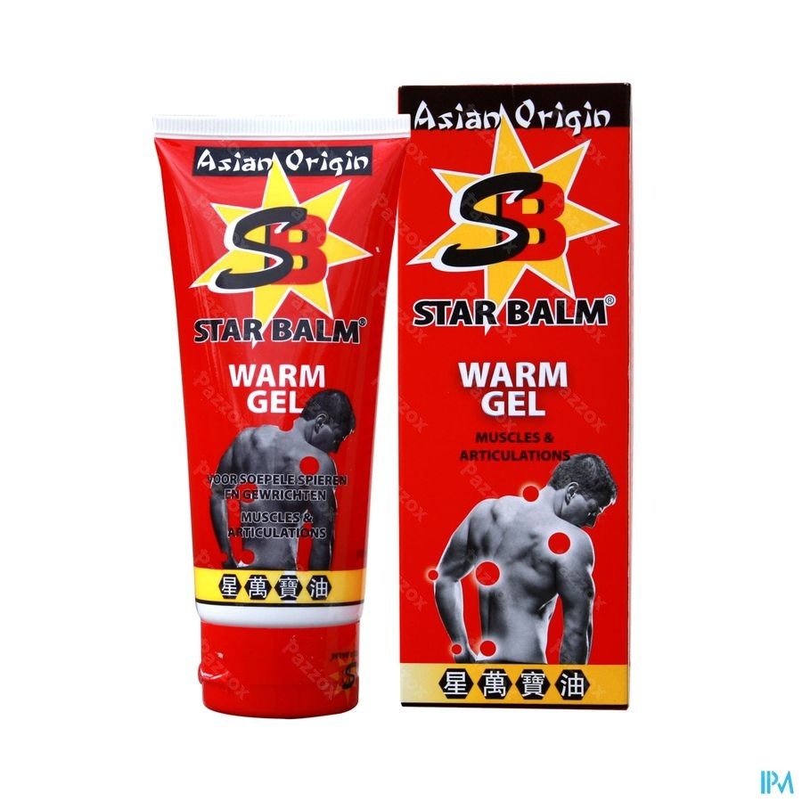Star Balm Warm Gel Tube 100ml