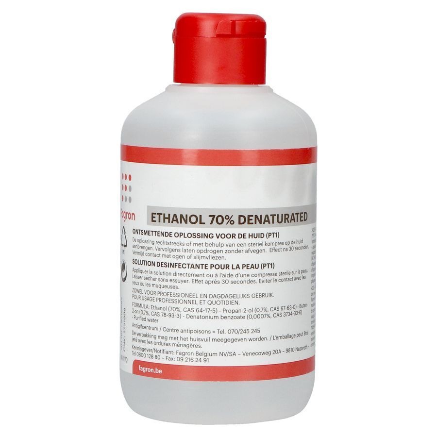 Ethanol 70% Denat. Fpw 250ml Fag