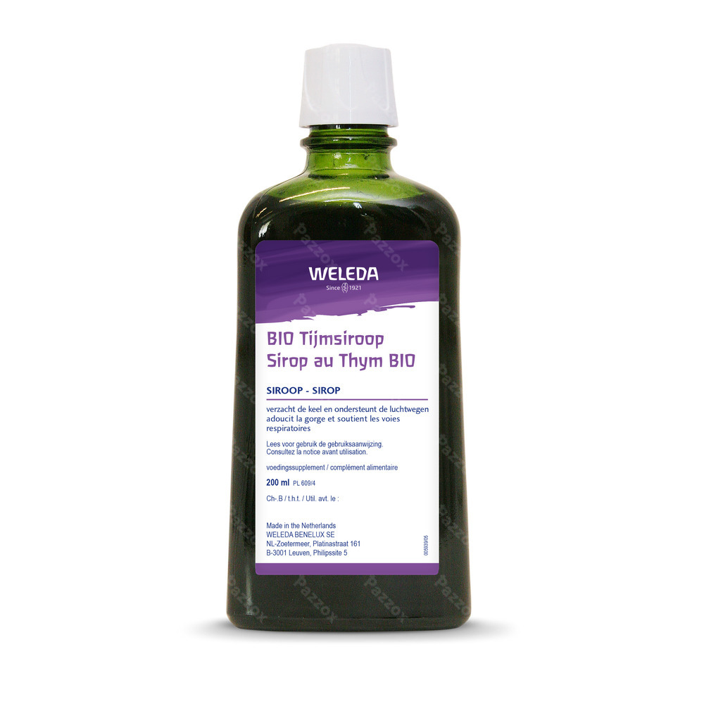 Weleda Tijmsiroop Bio 200ml