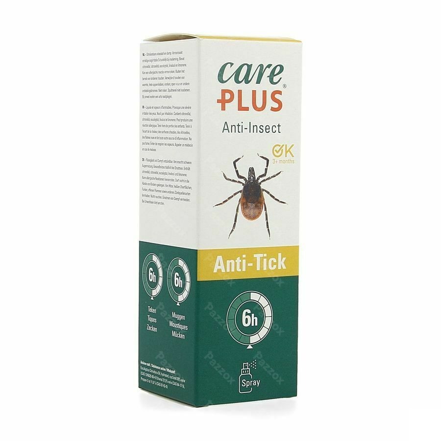 Care Plus Anti-teek Spray (zonder DEET) 