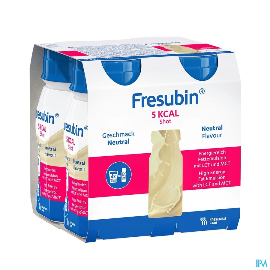 Fresubin 5 Kcal Shot 120ml Neutre/neutraal