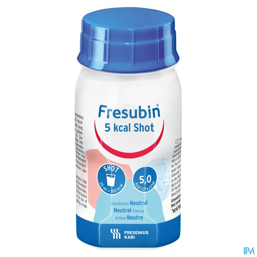 Fresubin 5 Kcal Shot 120ml Neutre/neutraal
