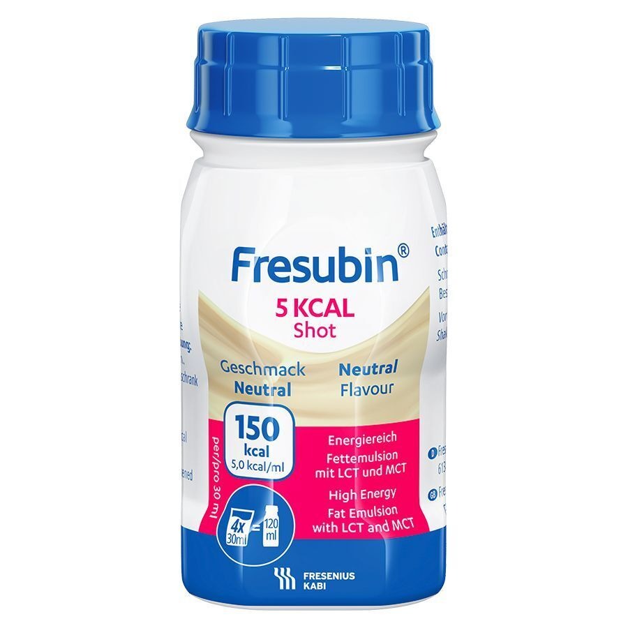 Fresubin 5 Kcal Shot 120ml Neutre/neutraal