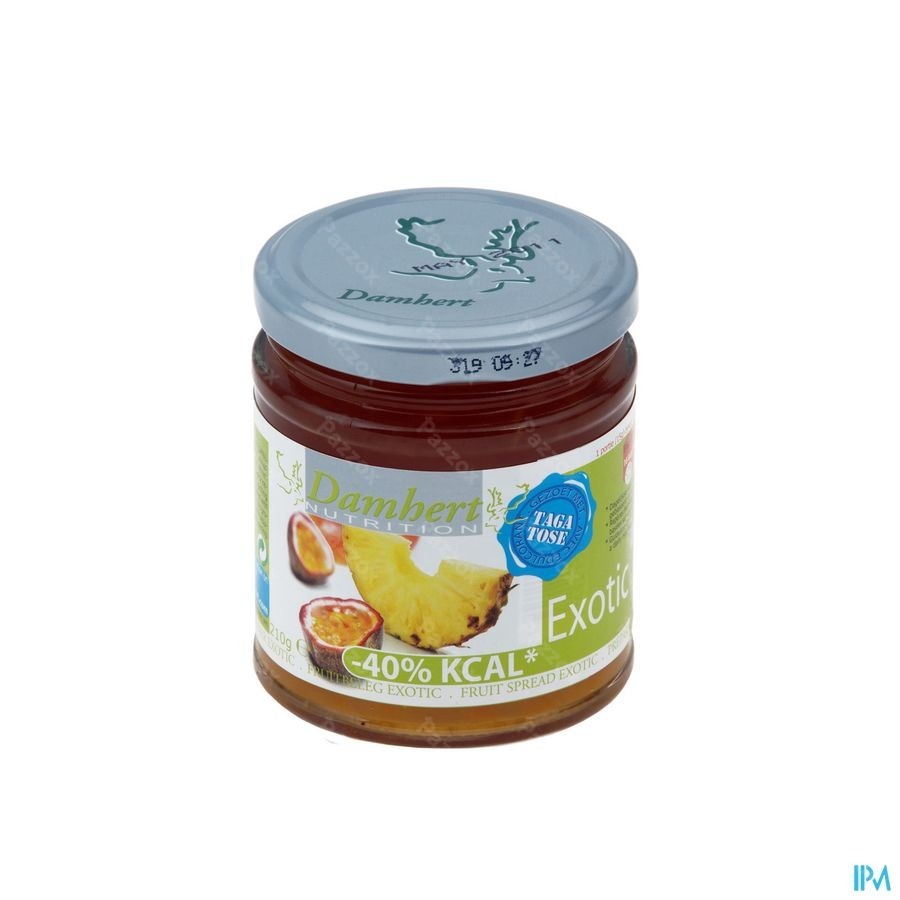 Damhert Confituur Exotic + Tagatose 210g