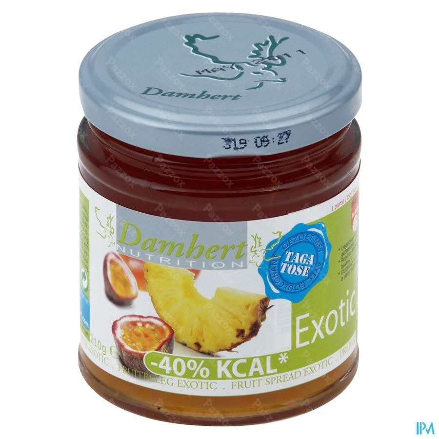Damhert Confituur Exotic + Tagatose 210g