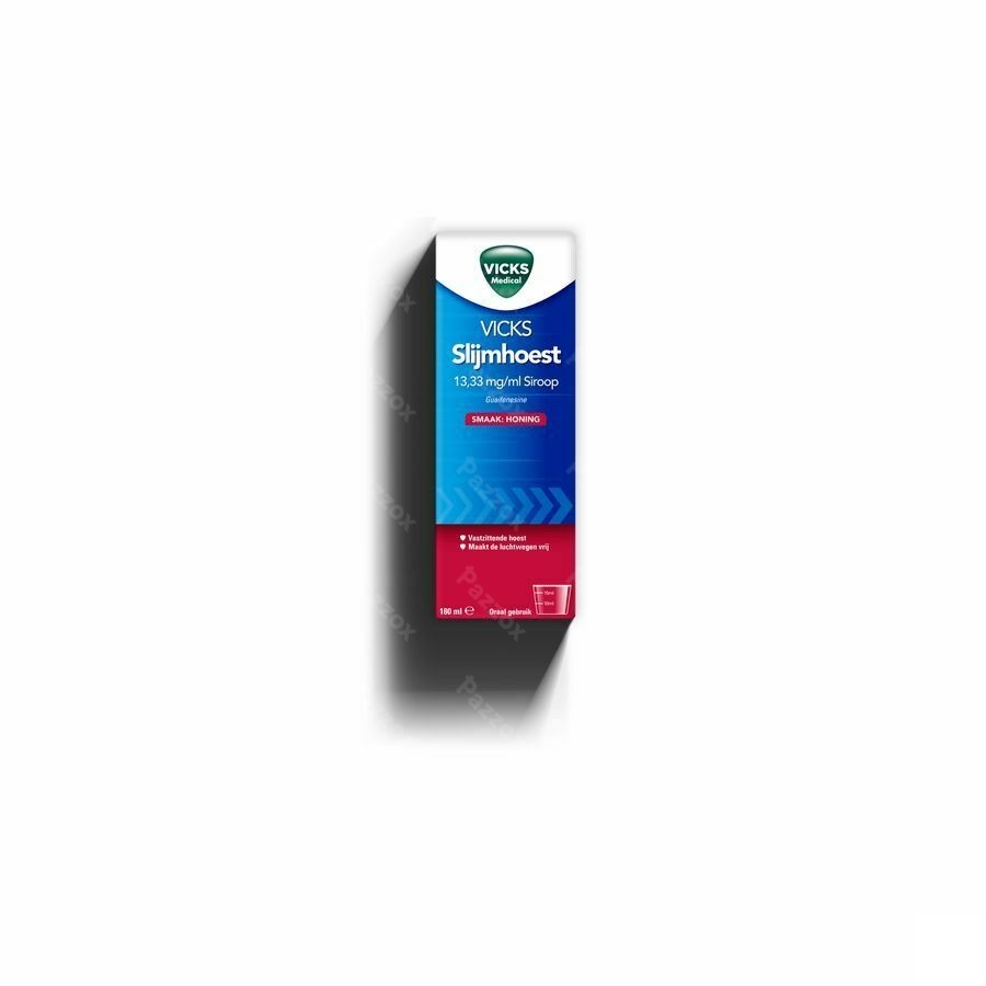 Vicks Expectorant Honing 13,33mg/ml Siroop 180ml