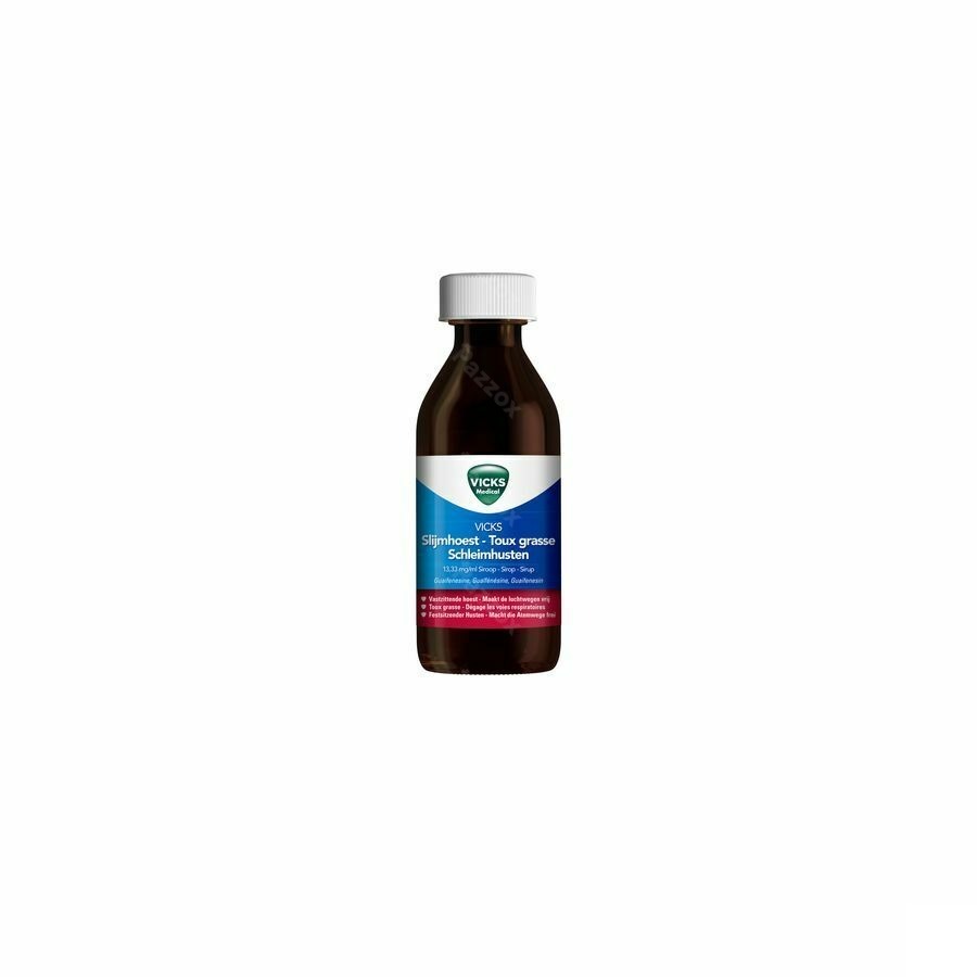 Vicks Expectorant Honing 13,33mg/ml Siroop 180ml
