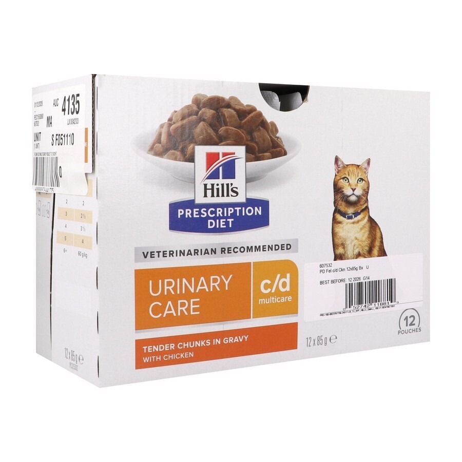 Hills Prescrip.diet Feline Cd Maaltijdzakje 12x85g