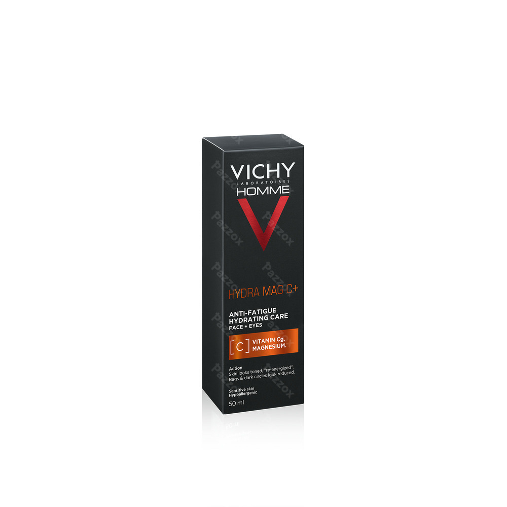 Vichy Homme Hydra Mag C+ Anti-Vermoeidheid Gezichtsverzorging 50ml