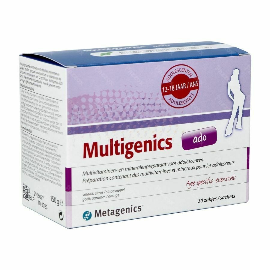 Multigenics Ado Pdr Zakje 30 7283 Metagenics