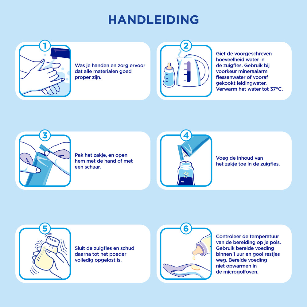 Nutrilon Omneo 1 Melk Zuig.melk Pdr Trialpack5x23g