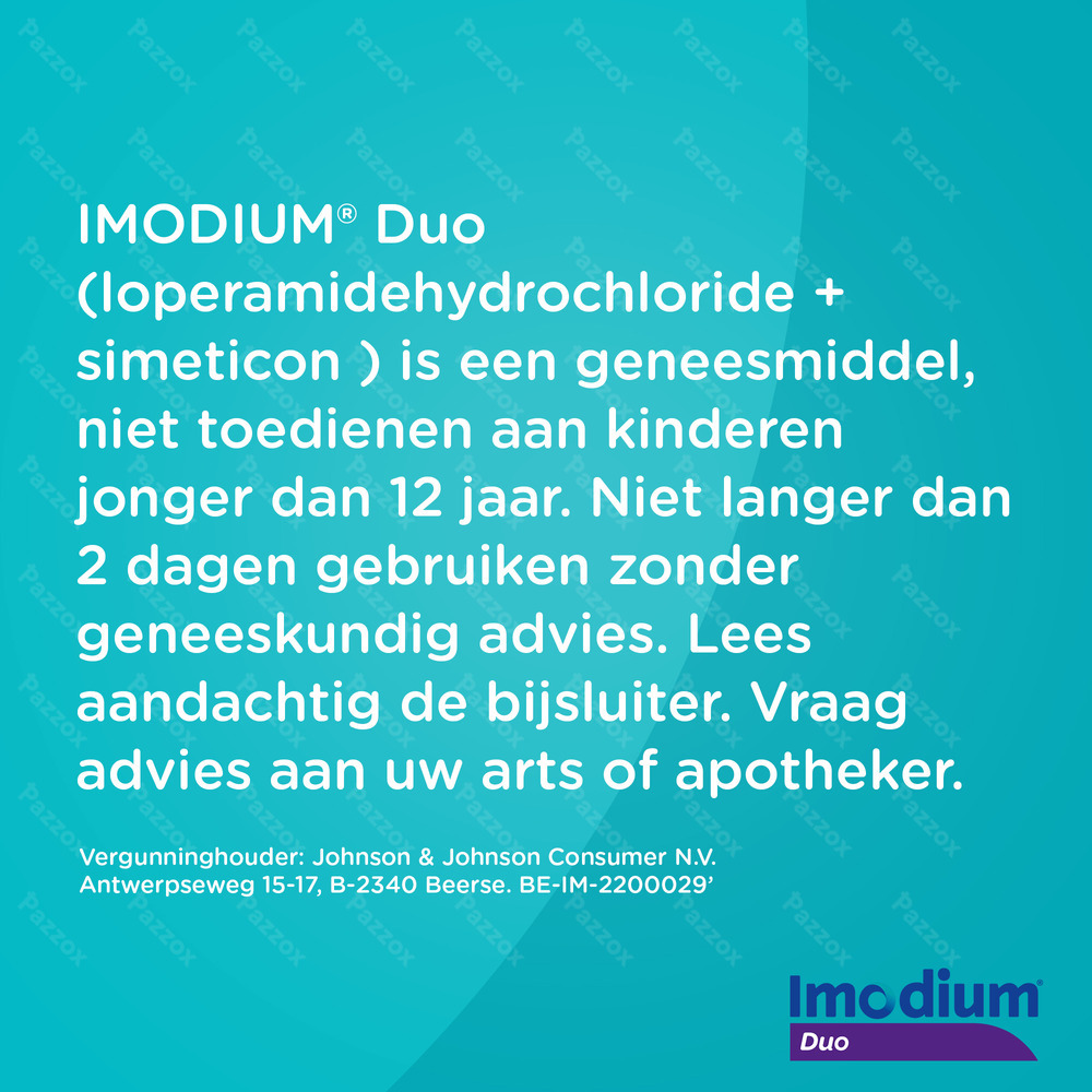 Imodium Duo 18 Tabletten