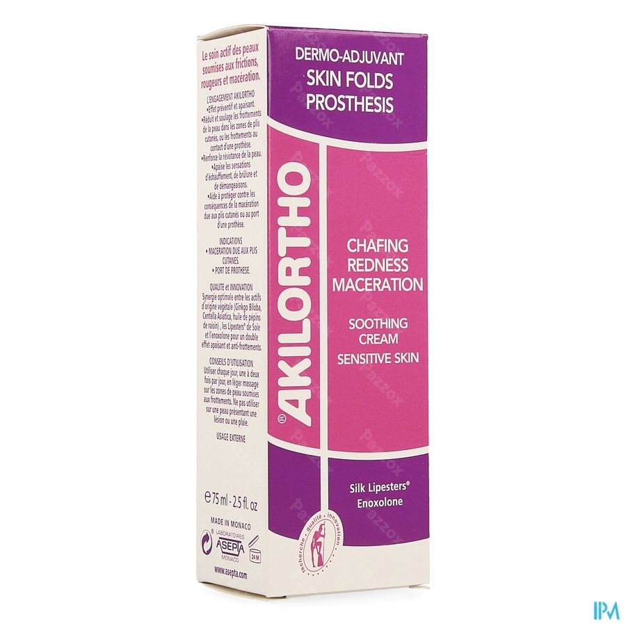 Akilortho Dermo Adjuvant Creme Verzachtend Tb 75ml