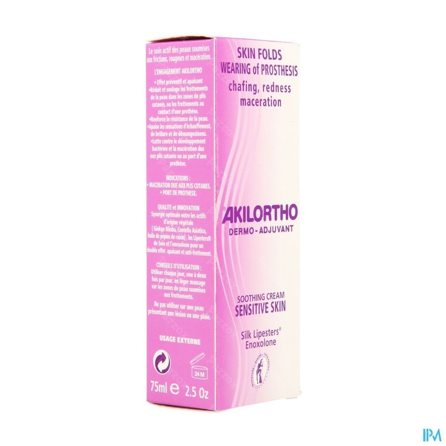 Akilortho Dermo Adjuvant Creme Verzachtend Tb 75ml