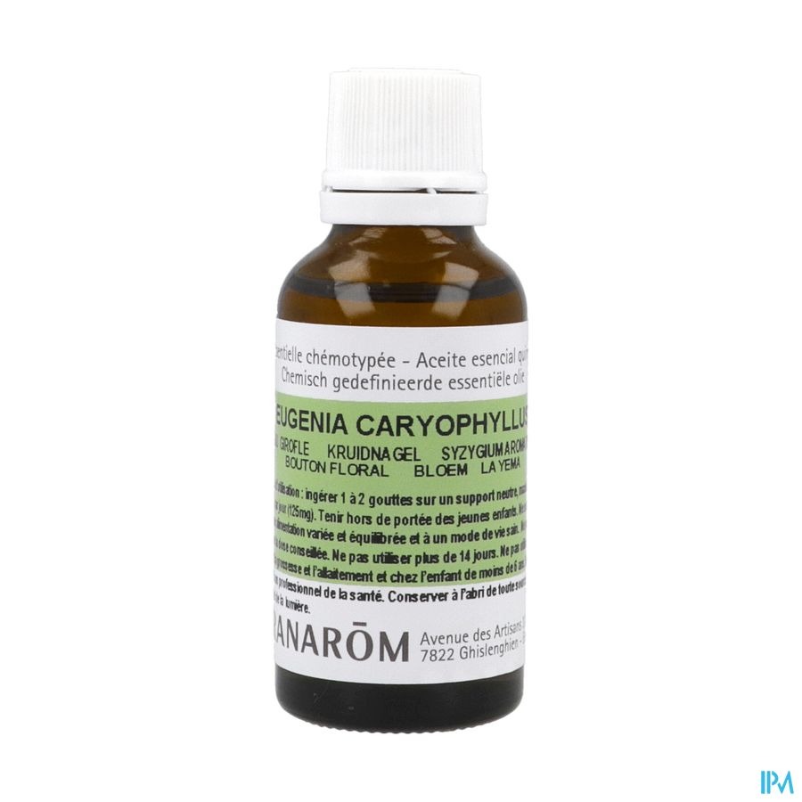 Kruidnagel Ess Olie 30ml Pranarom