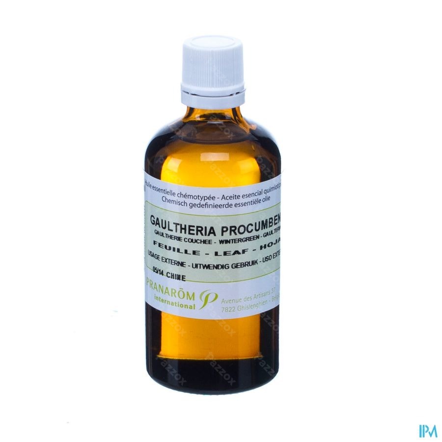Wintergreen Ess Olie 100ml Pranarom