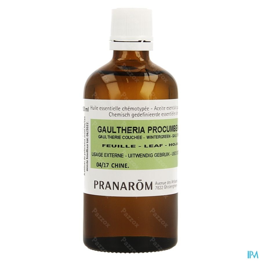Wintergreen Ess Olie 100ml Pranarom