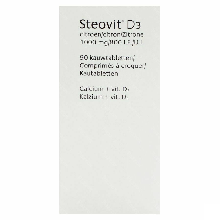 Steovit Forte 1000mg/800ie Tablcont 90