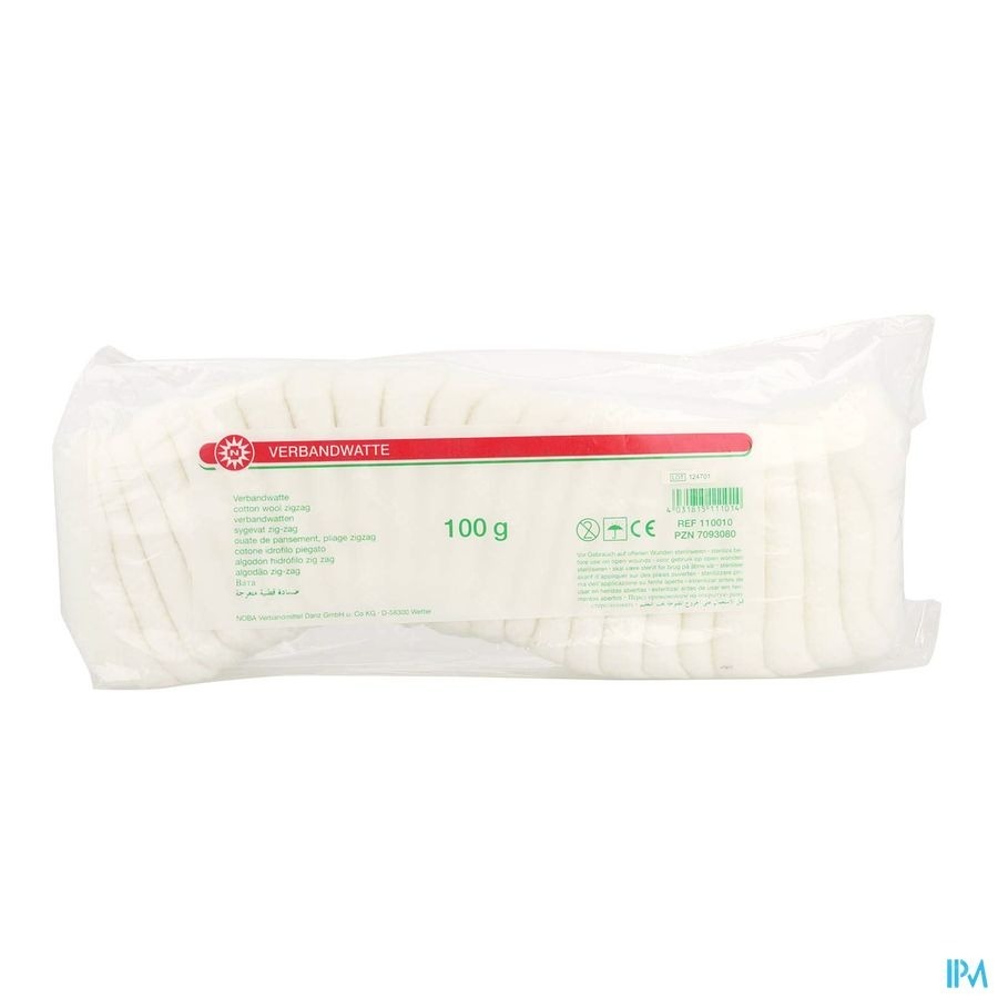 Noba Watten Hydrofiel Zigzag 100g 9600006