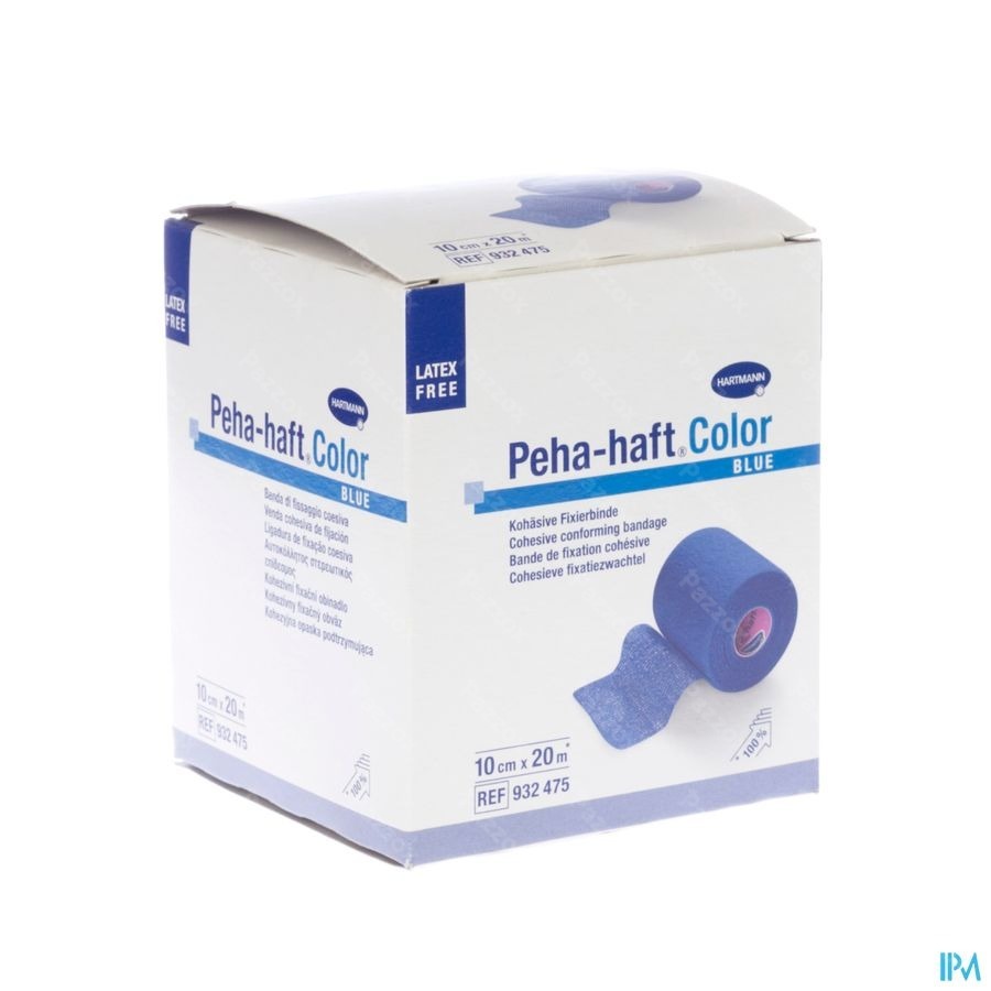 Peha-haft Blauw Lf 10cmx20m 1 P/s