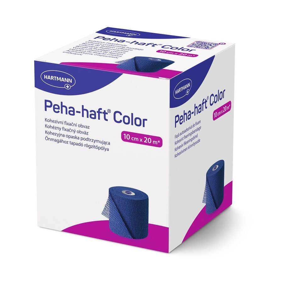 Peha-haft Blauw Lf 10cmx20m 1 P/s