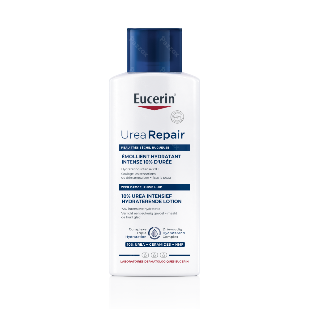 Eucerin UreaRepair Plus 10% Urea Lotion Zeer Droge en Ruwe Huid 250ml