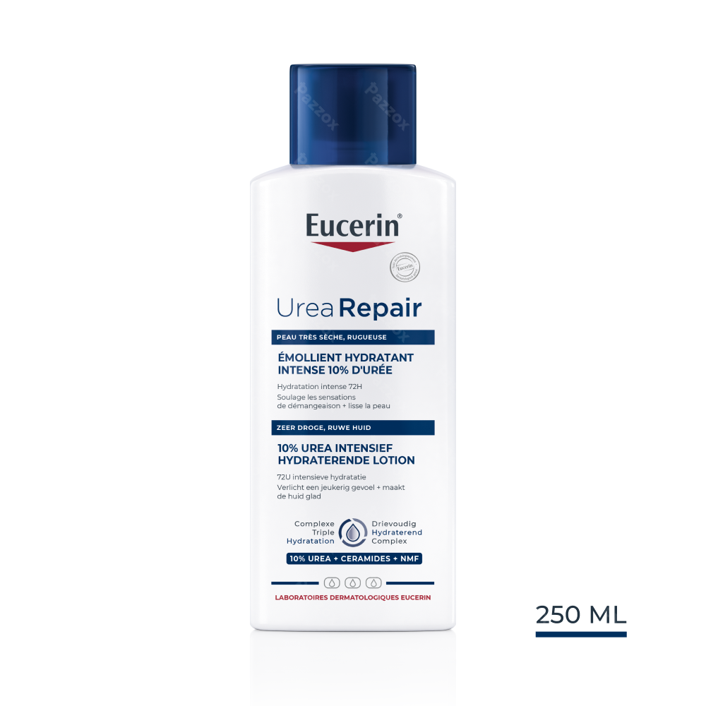 Eucerin UreaRepair Plus 10% Urea Lotion Zeer Droge en Ruwe Huid 250ml