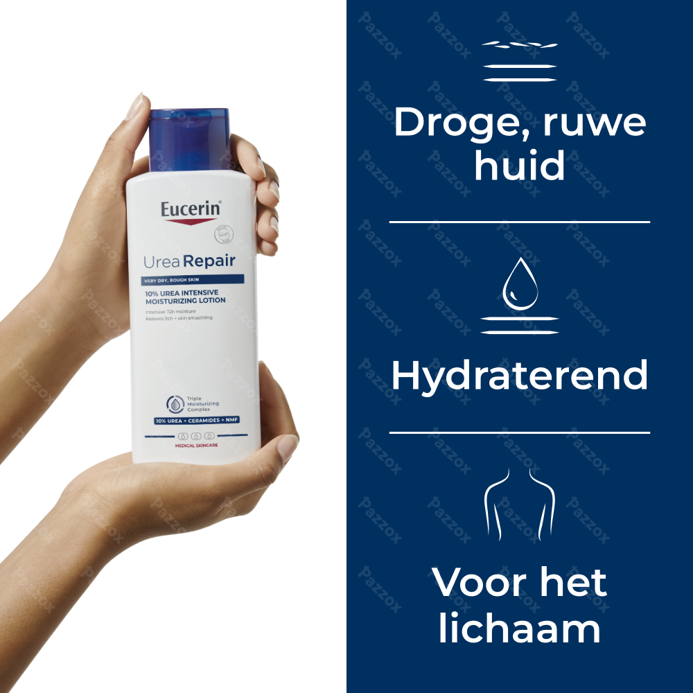 Eucerin UreaRepair Plus 10% Urea Lotion Zeer Droge en Ruwe Huid 250ml