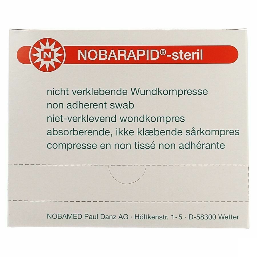 Noba Nobarapid Set Steriel 10,0x10,0cm 50 9320392