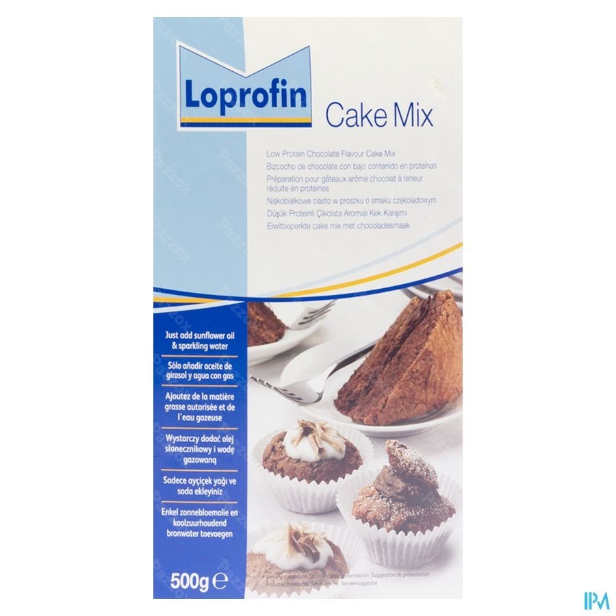 Loprofin Cake Mix Chocolade Pdr 500g