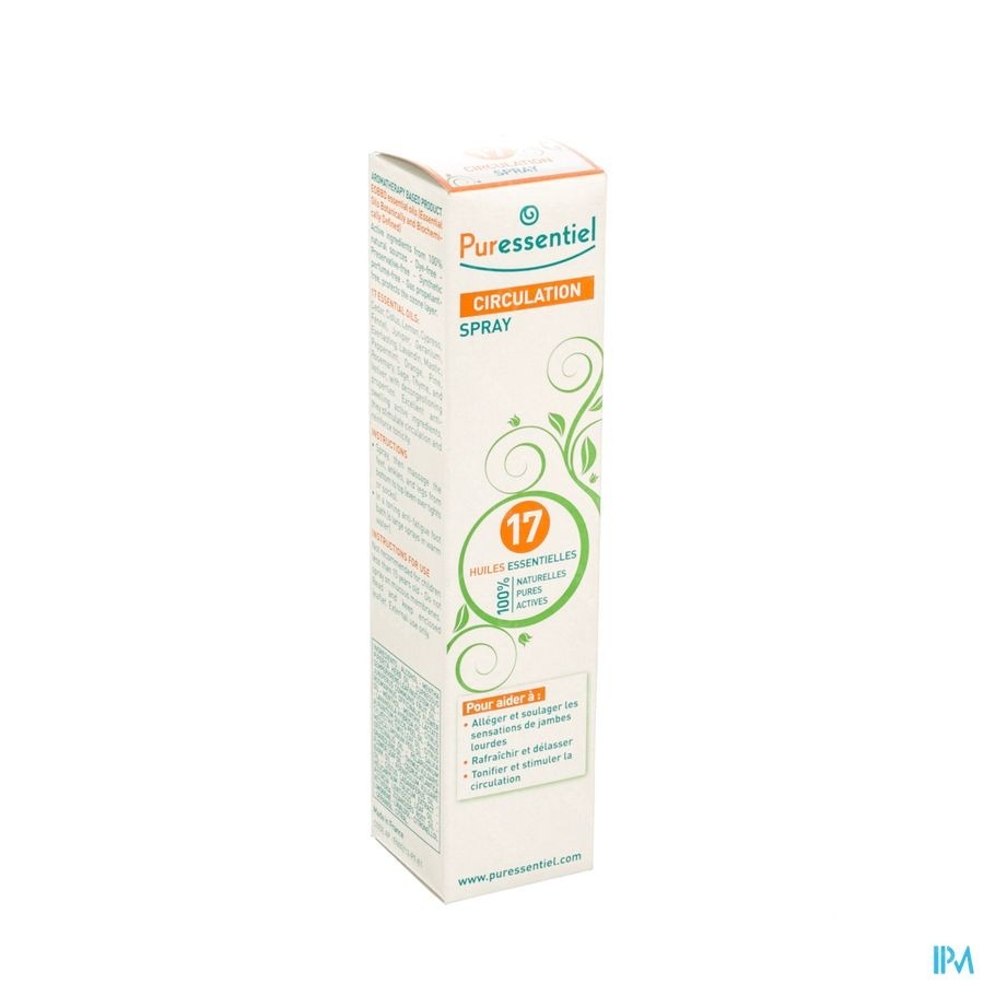 Puressentiel Bloedcirculatie Spray 17ess Olie100ml