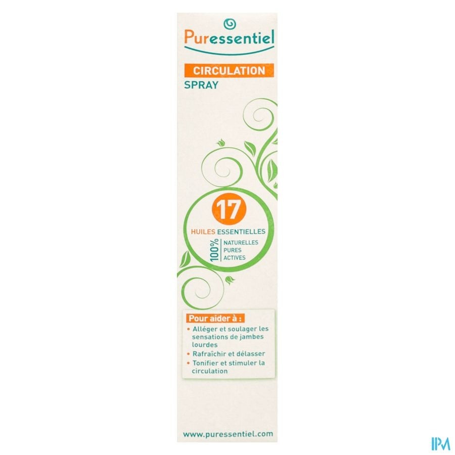 Puressentiel Bloedcirculatie Spray 17ess Olie100ml