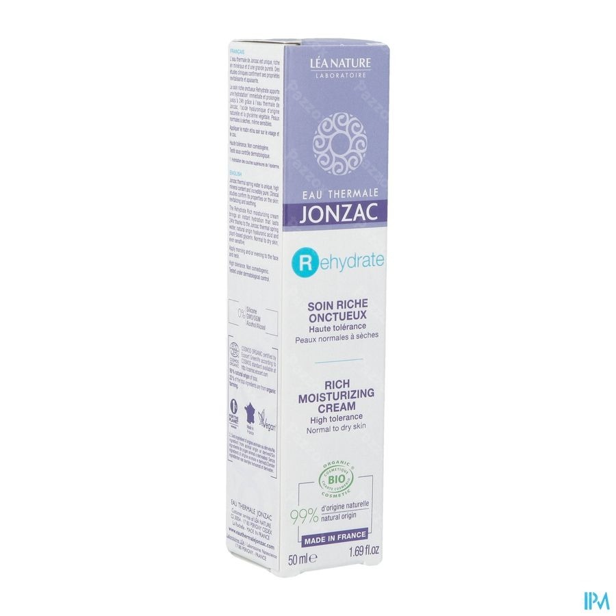 Jonzac Rijke Verzorging Hydra 50ml