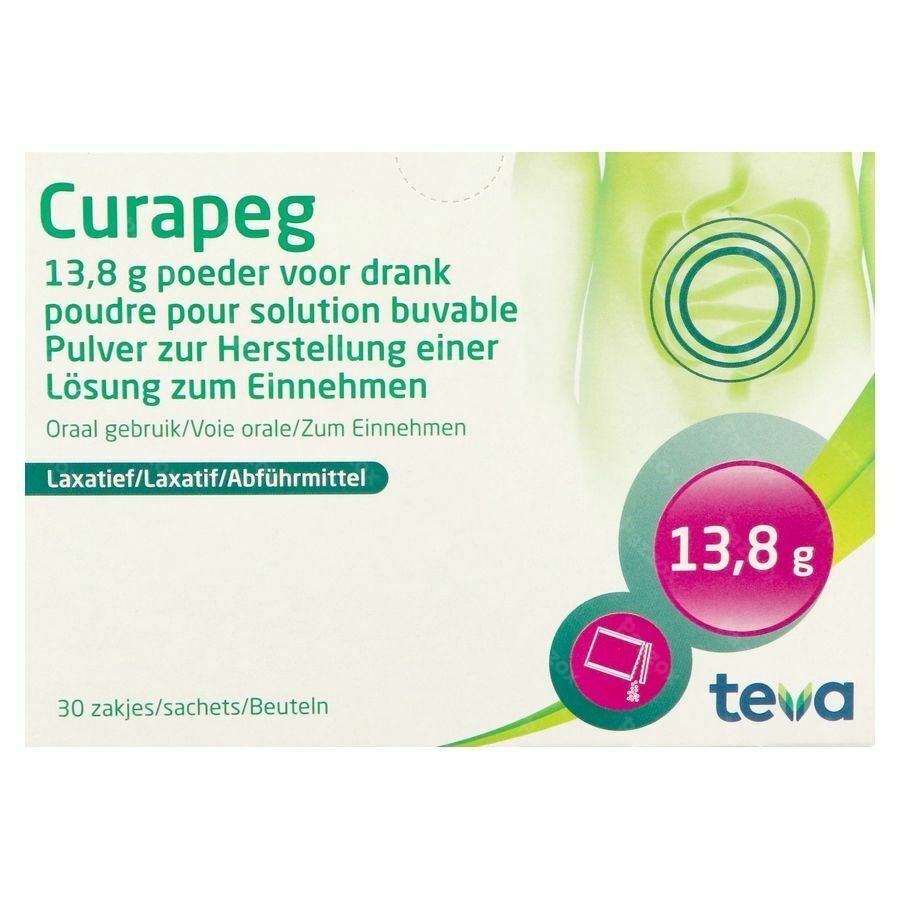 Curapeg 13,7g Poeder Voor Drank 30