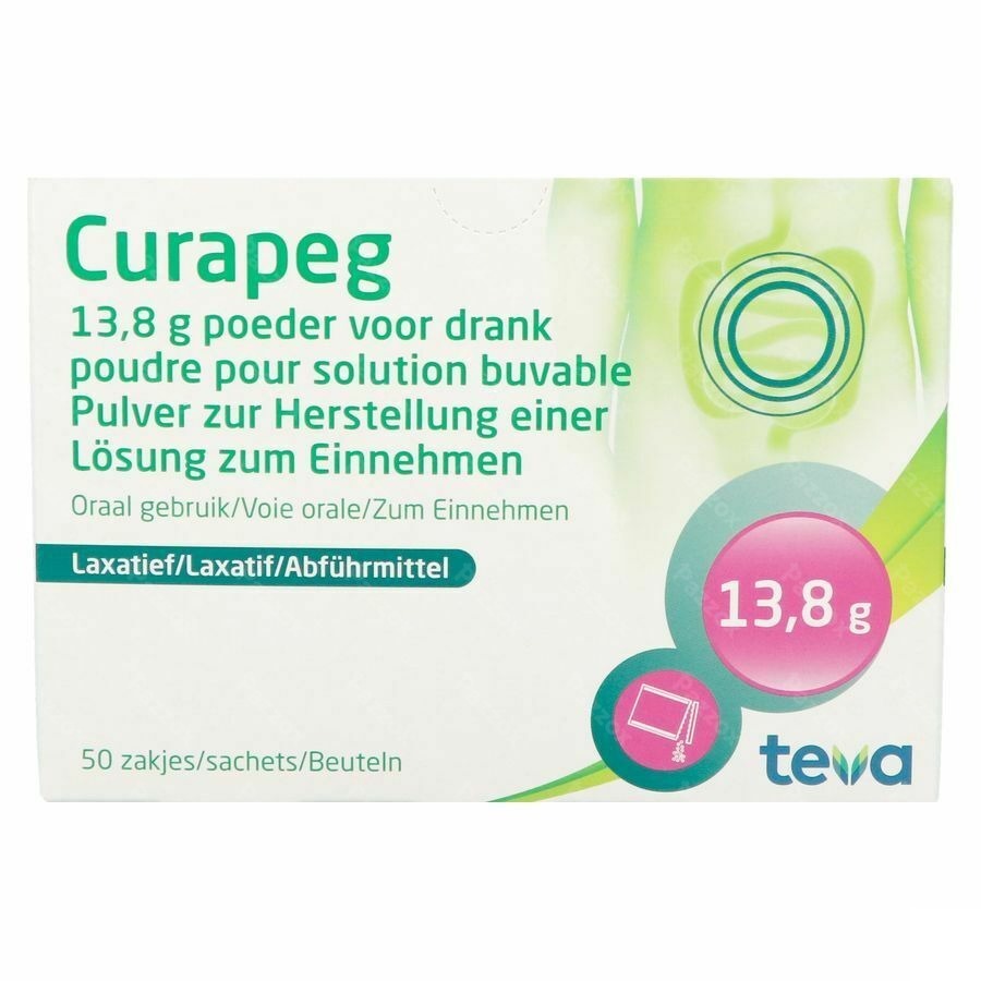 Curapeg 13,7g Poeder Voor Drank 50