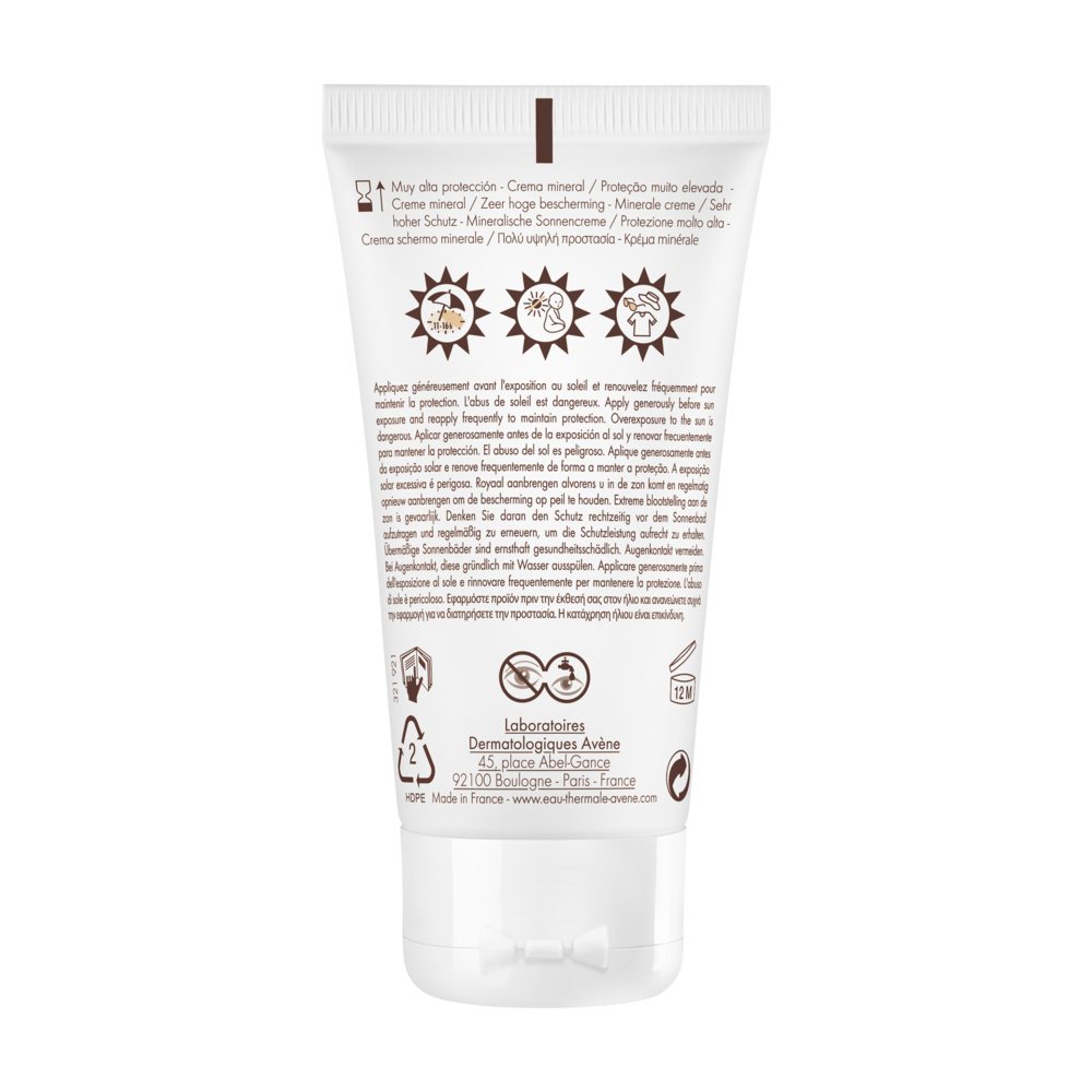 Avène Minerale Zonnecrème SPF50+ 50ml