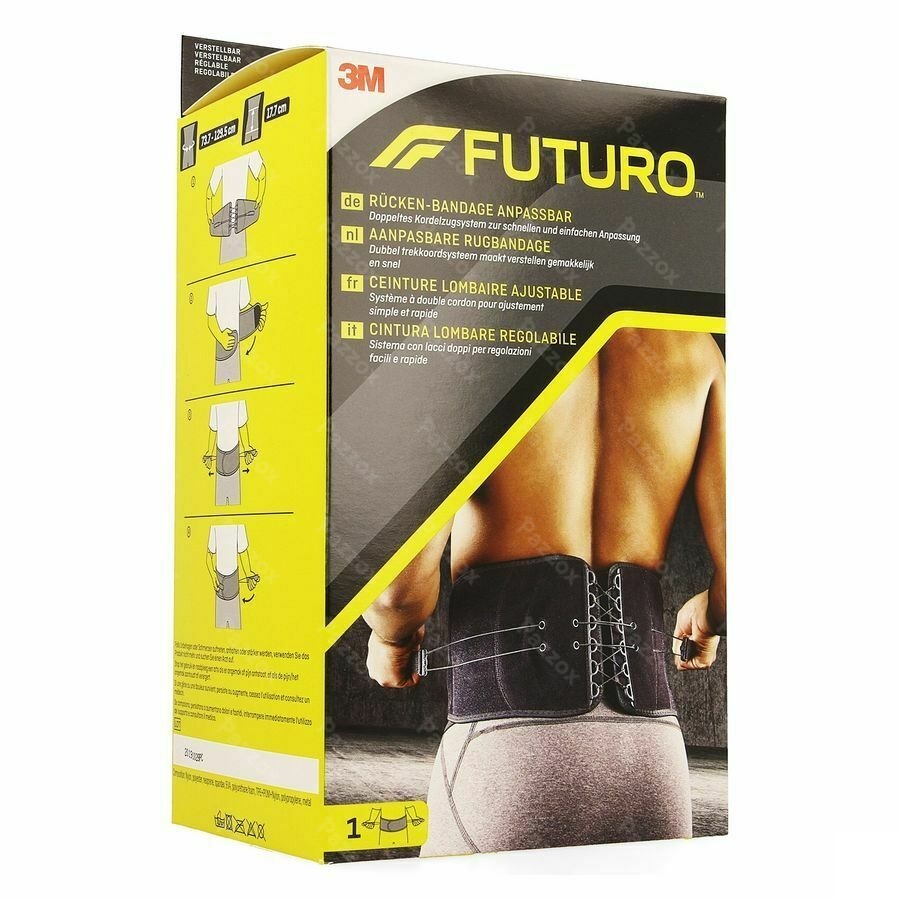 Futuro Rugbandage 46820, Aanpasbaar