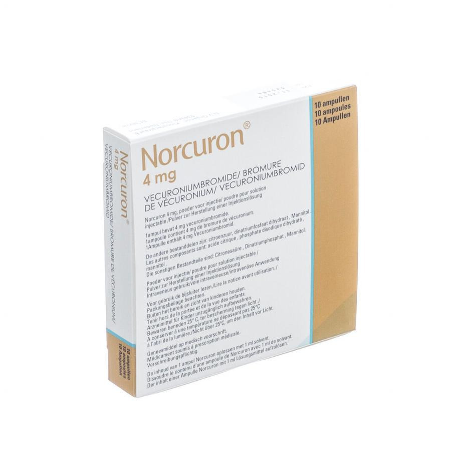 Norcuron 10 Amp Z Solv 4mg