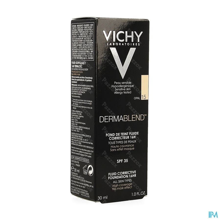 Vichy Dermablend Corrigerende Foundation 15 Opal 30ml