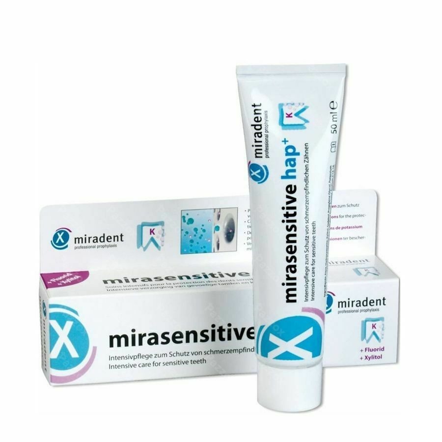 Miradent Mirasensitive Hap+ Tandpasta 50ml