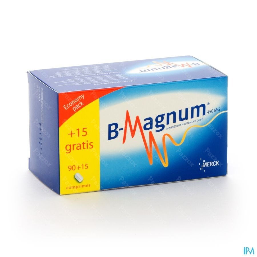 B-magnum 450mg Promopack Tabl 90+15 Gratis