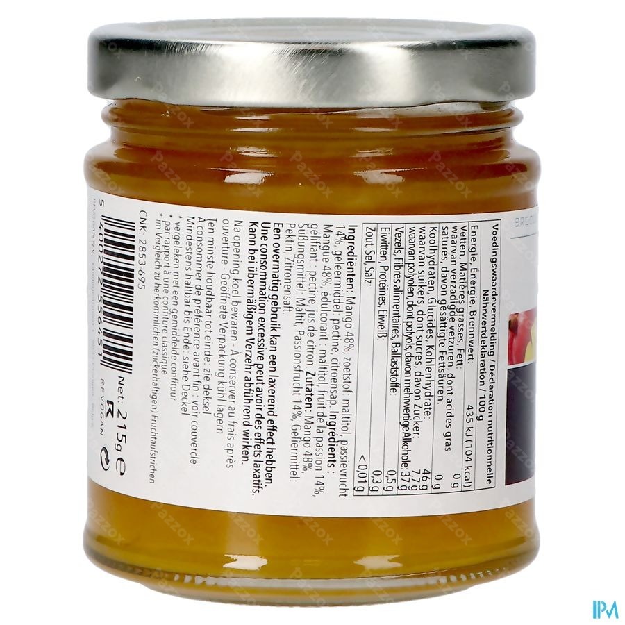 Prodia Broodbel.extra Mango-pass.215g 5645 Revogan