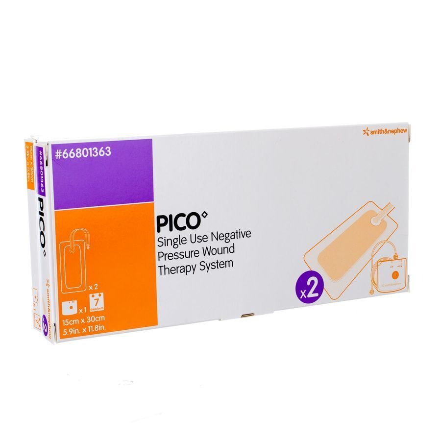 Pico Kp Steriel Siliconen 15x30cm 1x2 66801363